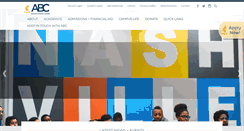 Desktop Screenshot of abcnash.edu